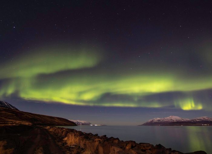 The Northern Lights Akureyri The Traveling Viking