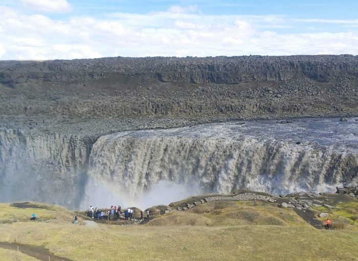 Dettifoss and hiking trail