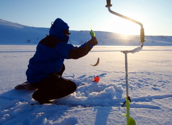 Ice-Fishing The Traveling Viking