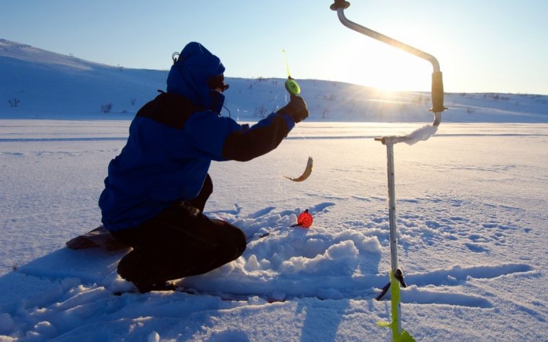 Ice-Fishing The Traveling Viking