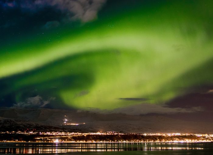 Northern Light Akureyri The Traveling Viking