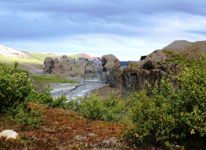 Hljoðaklettar near Asbyrgi the Diamond Circle tour from Akureyri